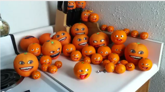 annoying orange talking plush