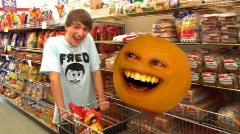 Video Fred  Goes Grocery Shopping Feat Annoying  Orange  