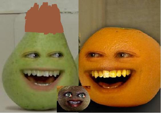 Annoying Orange Pears Hair Annoying Orange Fanon Wiki Fandom