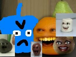 Annoying Orange Poker Face Annoying Orange Poker Face