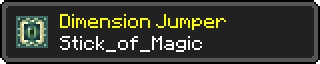Dimension Jumper