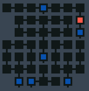 Card 21 map