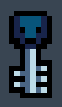 Item key blue
