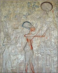 La salle dAkhenaton (1356-1340 av J C ) (Musée du Caire) (2076972086)