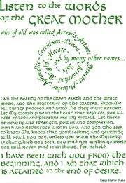 Words of the-Great-Mother