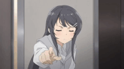 Sakurajima pointing