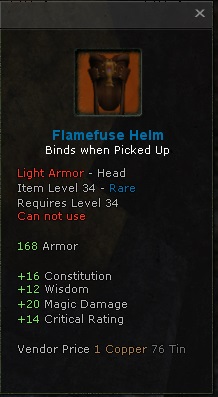 Cloth helm