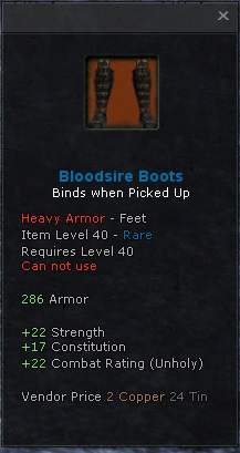 Heavy boots