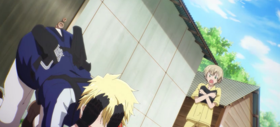 Image - Ep 2 Hotaru won't let Matsuoka change her clothes.png | Aoharu