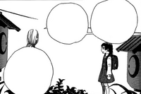 Maria talks to Izumo about the stone