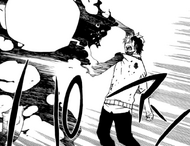 Suguro exorcizando o Ghoul mangá