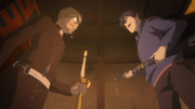Shiro habla con Rin