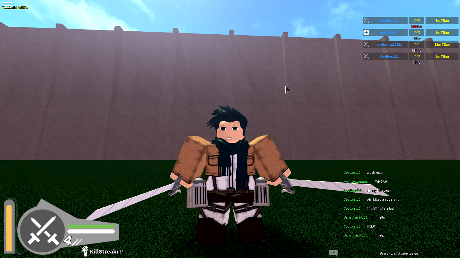 Omni Directional Mobility Gear Attack On Titan Downfall - roblox attack on titan downfall controls