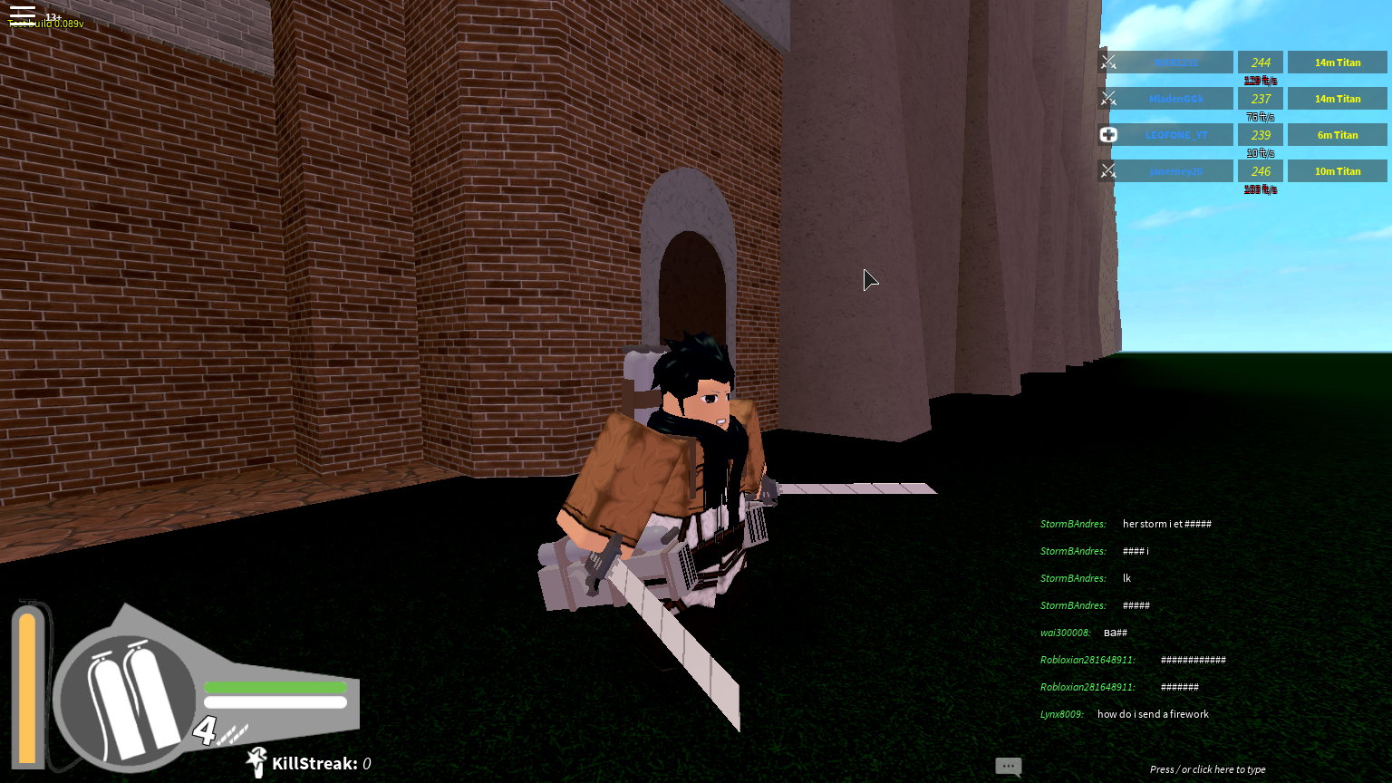 Attack On Titan Downfall Roblox