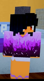 aphmau wearing aaron's hoodie