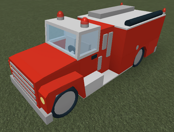 Roblox Fire Truck Model
