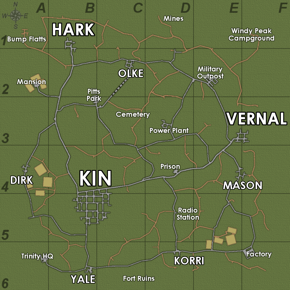 Map The Apocalypse Rising Wiki Fandom Powered By Wikia - 