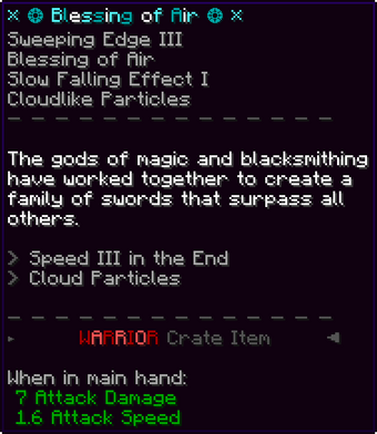 Warrior Crate Applecraft Rarities Wiki Fandom