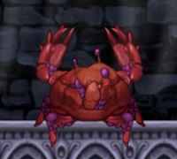 Fish enemy rot crab