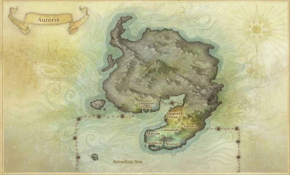 archeage map haranya