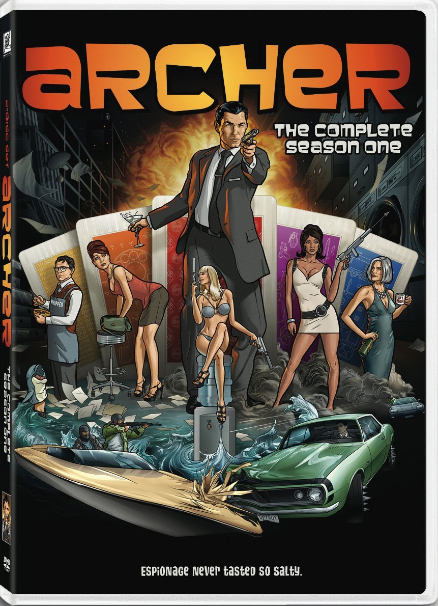 Archer: The Complete Season One (DVD) | Archer Wiki | FANDOM powered by