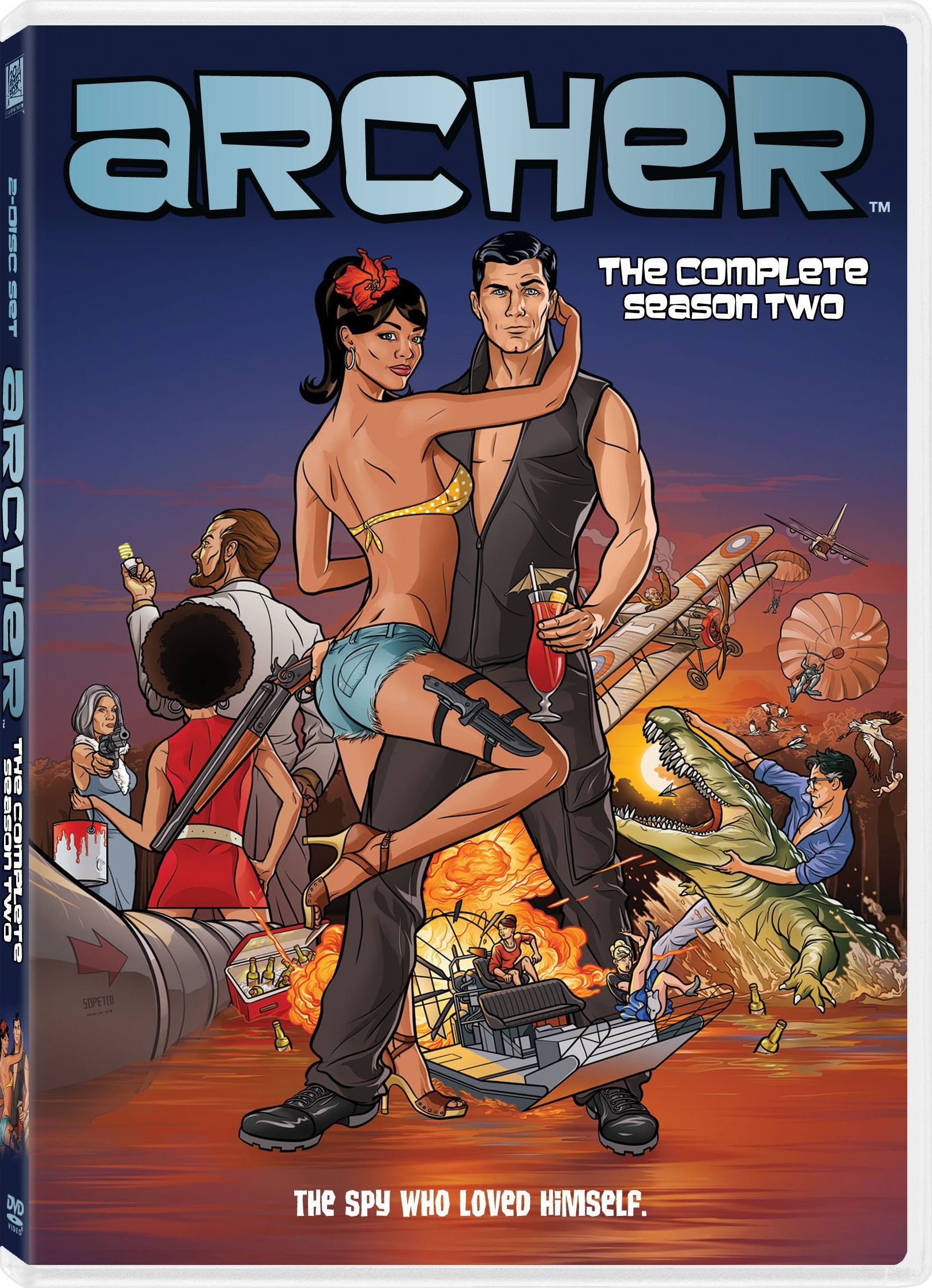 Archer: The Complete Season Two (DVD) | Archer Wiki | FANDOM powered by