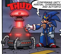 Sonic Man Oversees Unity Engine