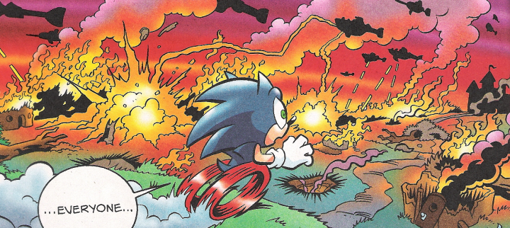 Image result for archie sonic destruction of knothole