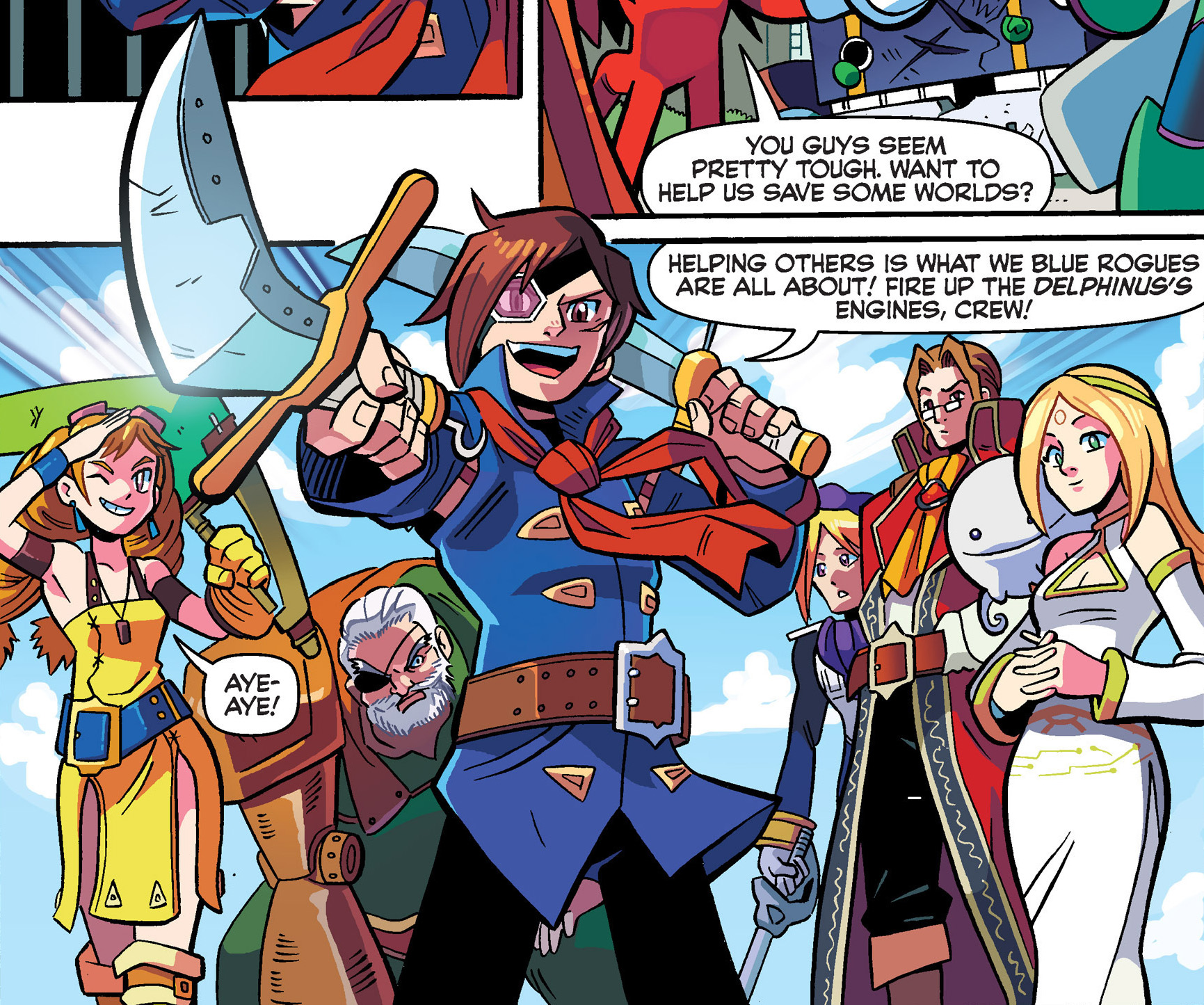 skies of arcadia vyse statue