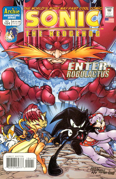 archie sonic the hedgehog issue 104 mobius encyclopaedia writer cover letters