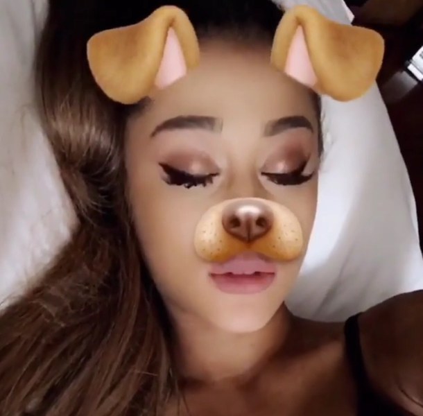 Image - Ariana-grande-snapchat-moonlightbae-ariana-grande-snapchat ...