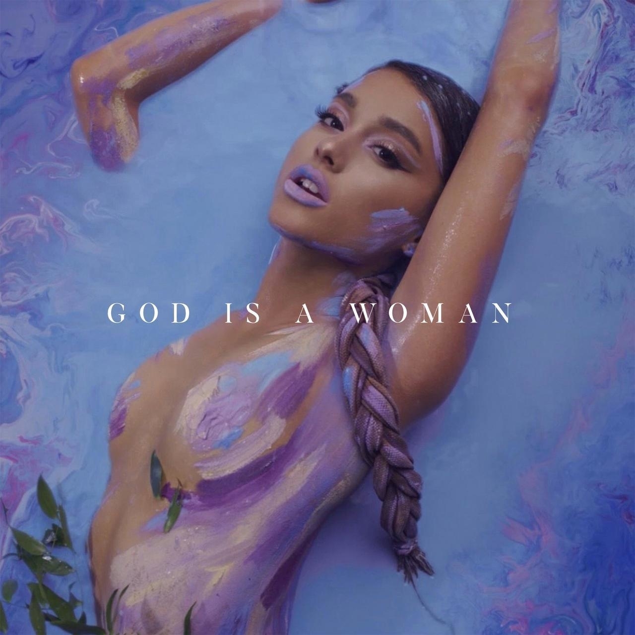 Resultado de imagem para god is a woman COVER