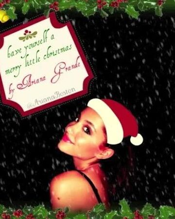 Have Yourself A Merry Little Christmas Ariana Grande Wiki Fandom