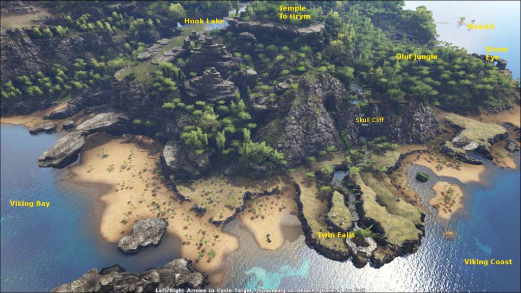 Ark Ragnarok Map Spawn Locations