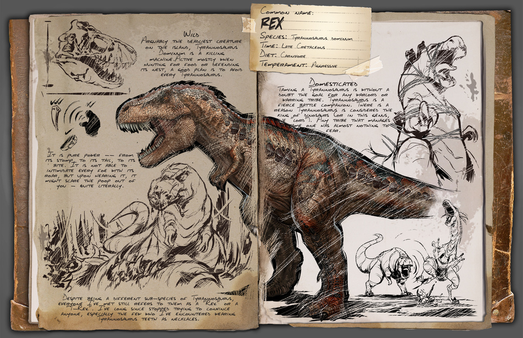 Tyrannosaurus Rex | ARK: Survival Evolved Wiki | FANDOM powered by Wikia