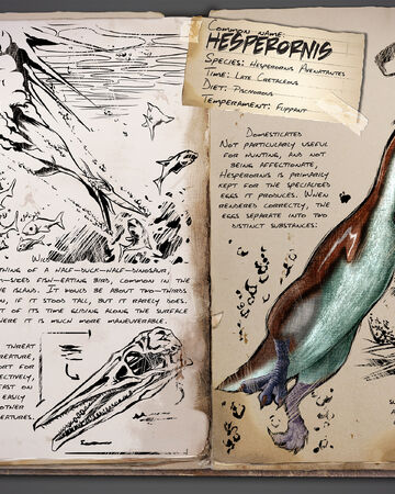 Hesperornis Ark Survival Evolved Wiki Fandom
