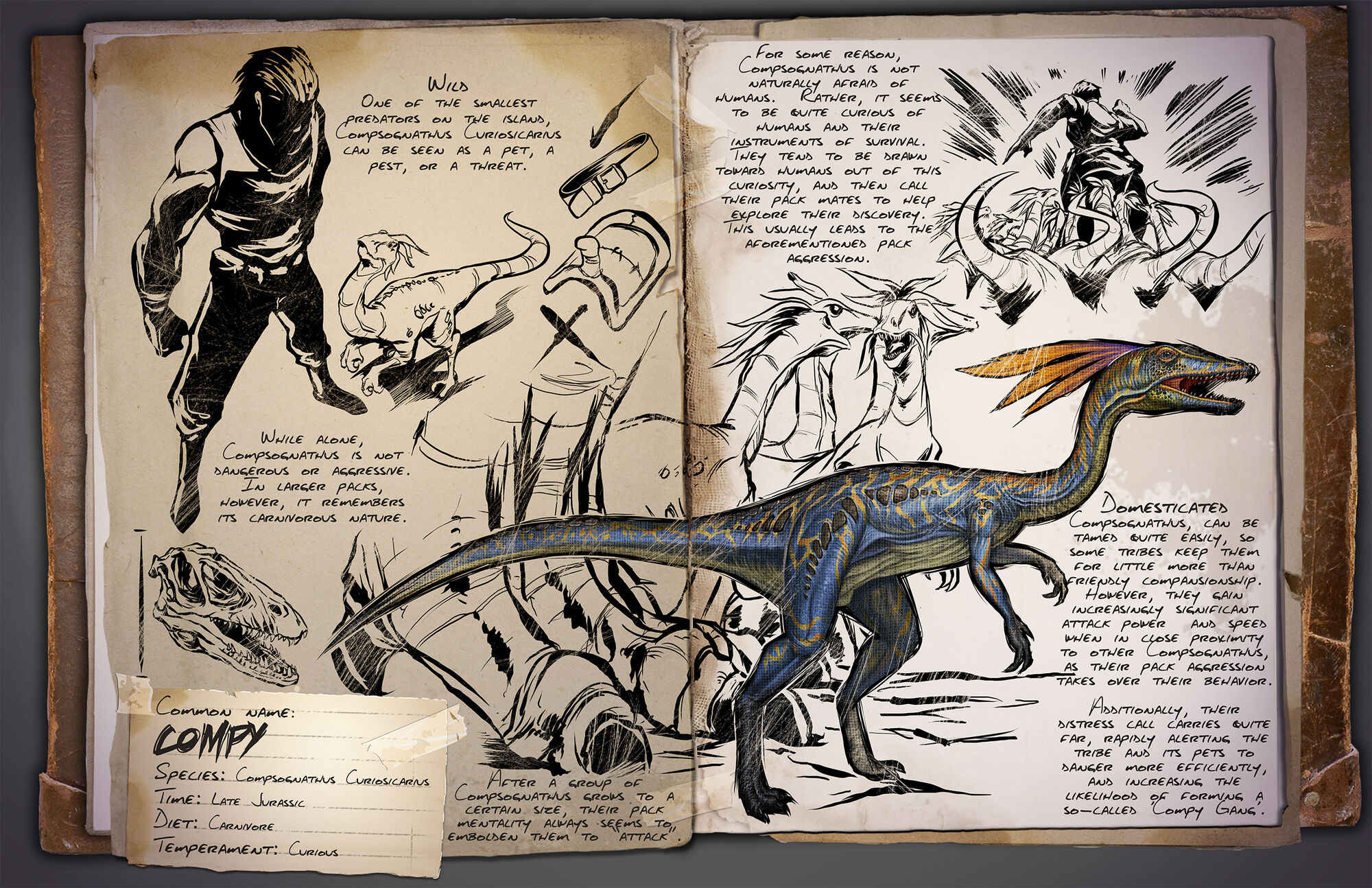 Compsognathus | ARK: Survival Evolved Wiki | FANDOM powered by Wikia