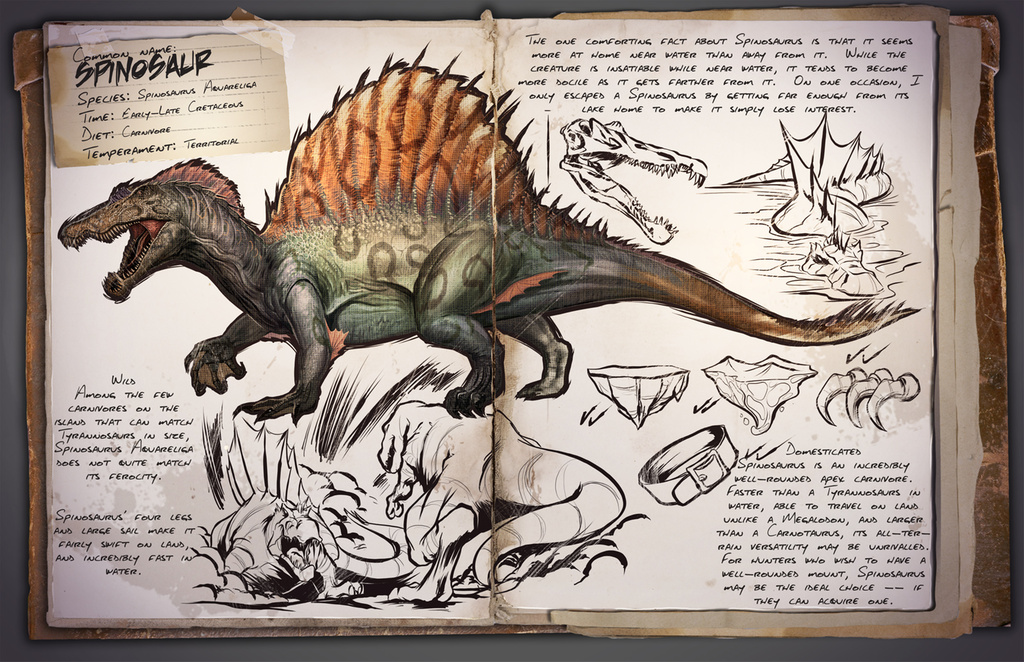 Spinosaurus | ARK: Survival Evolved Wiki | Fandom