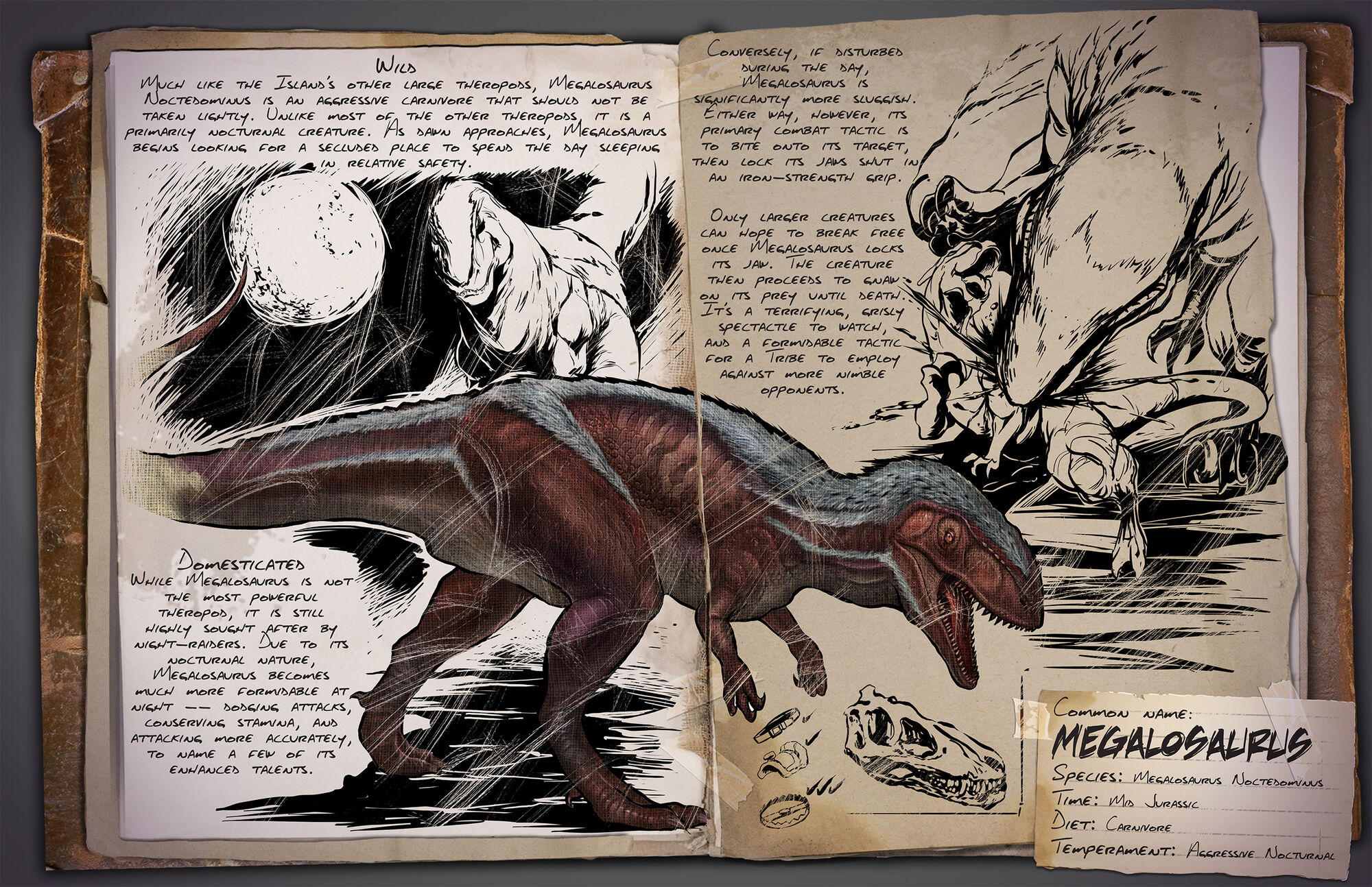 Megalosaurus | ARK: Survival Evolved Wiki | FANDOM powered by Wikia