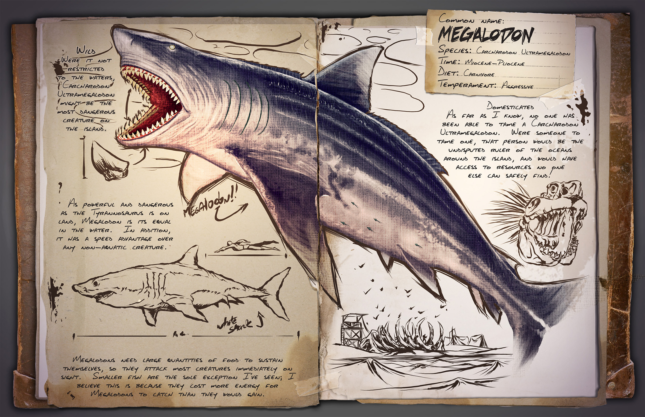 Megalodon | ARK: Survival Evolved Wiki | Fandom
