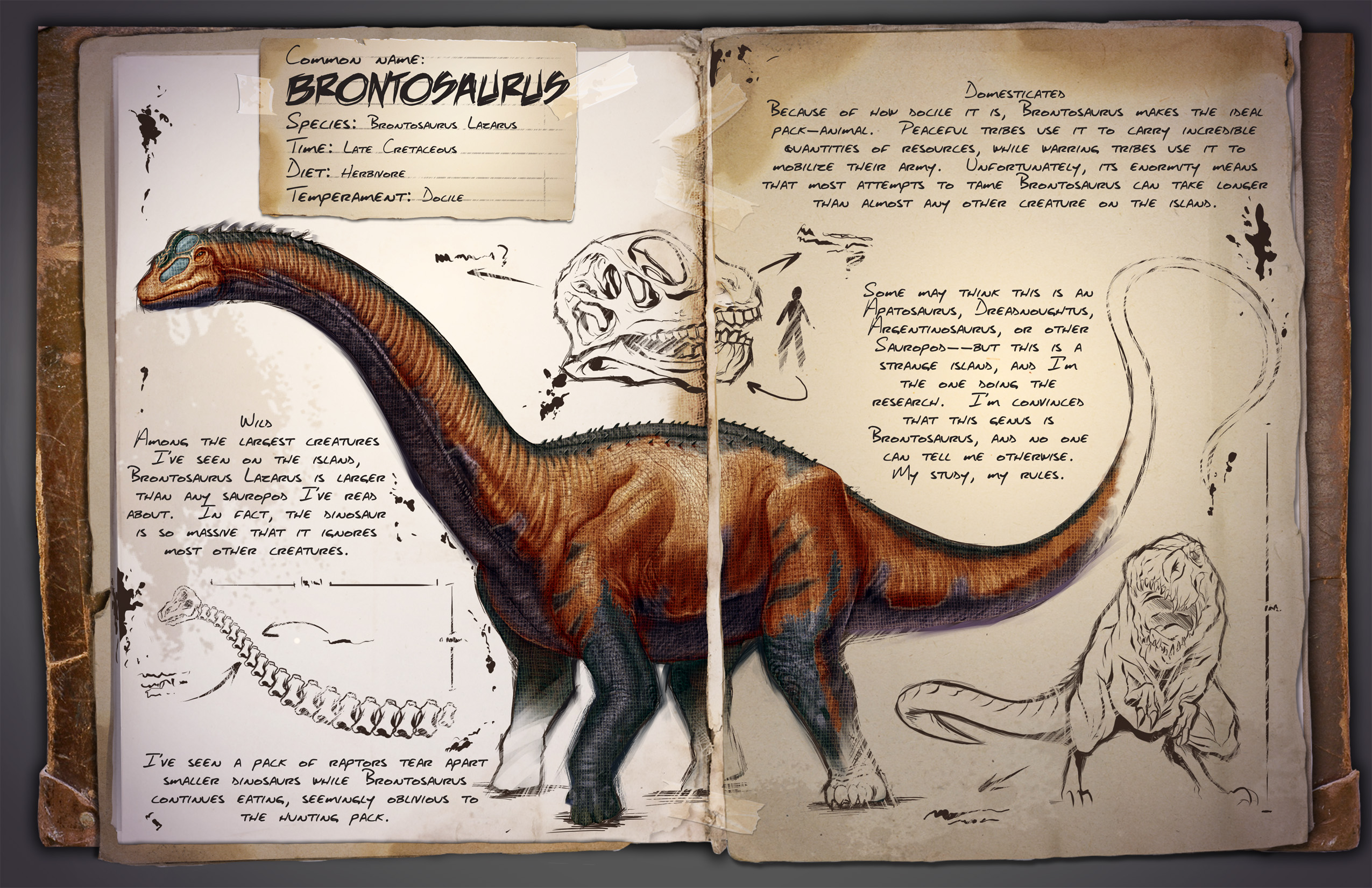 ark survival evolved book of dinosaurs