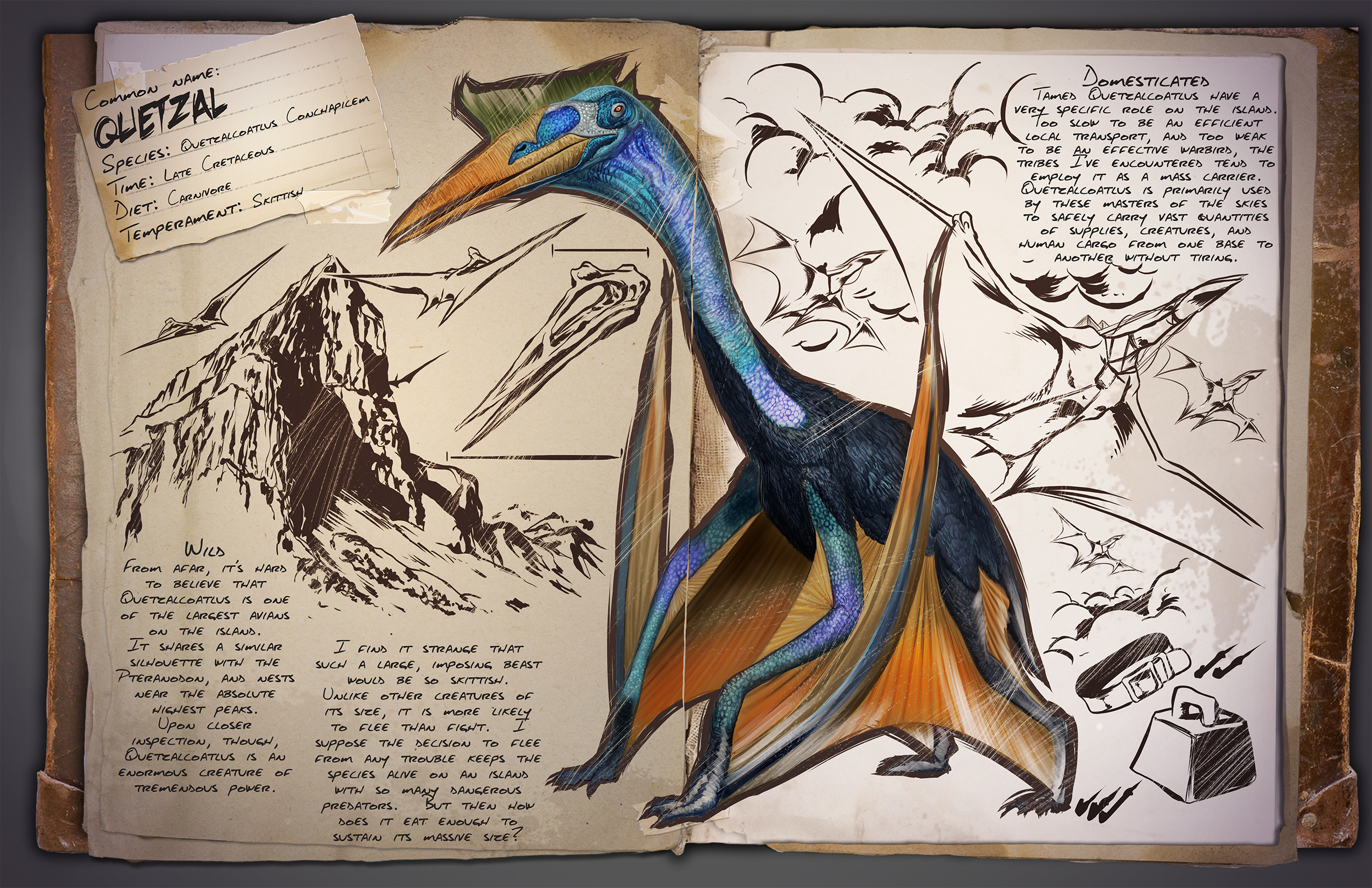 Quetzalcoatlus Ark Survival Evolved Wiki Fandom