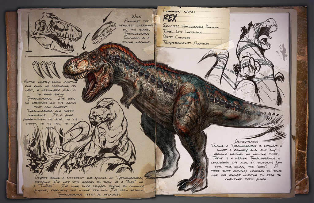 t rex omnivore