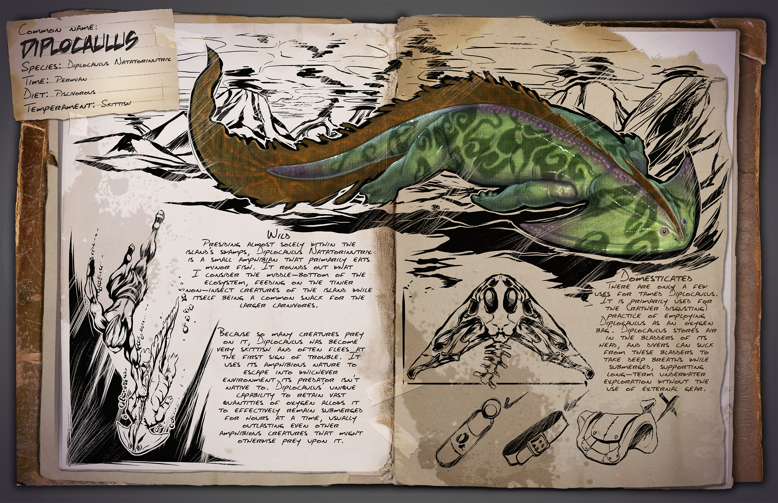 Diplocaulus | ARK: Survival Evolved Wiki | Fandom