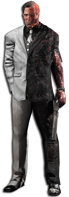 Image result for arkham city two face