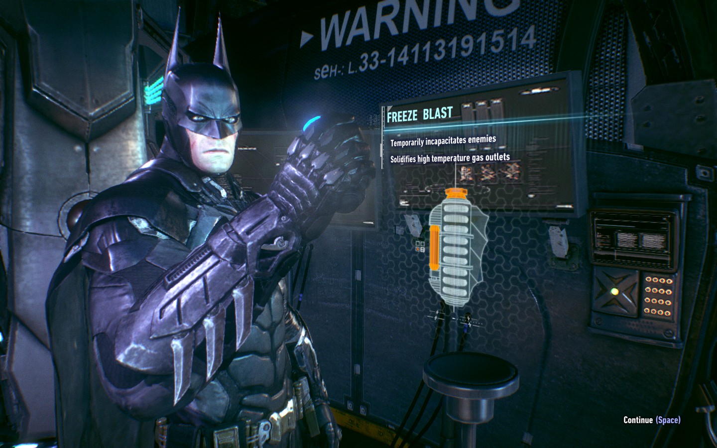 Batman arkham knight freeze blast где взять