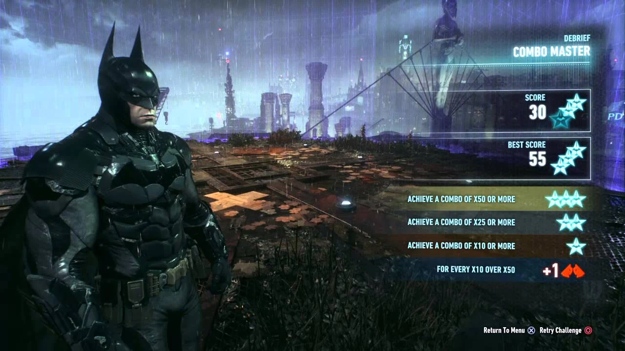 Batman Arkham Asylum Challenge Mode