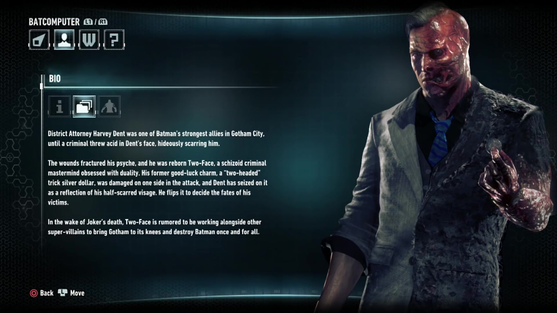 Two Face Arkham Wiki Fandom