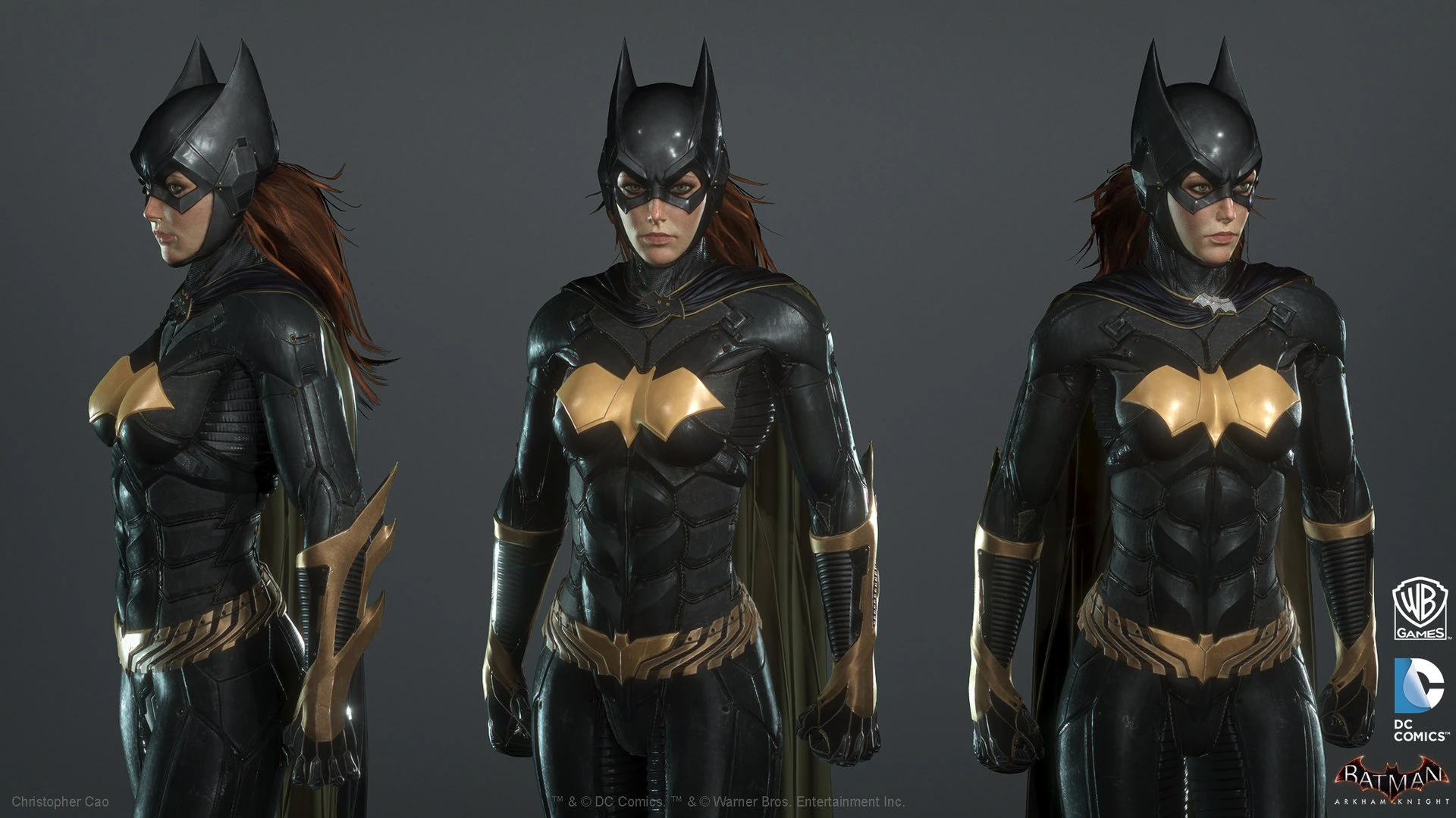 Image Batgirl (Colour turn around).jpg Arkham Wiki FANDOM powered