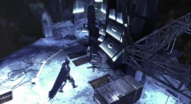 Batman Arkham Asylum Caves Main Sewer Junction